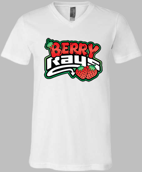 V-Neck T-shirt (Berry)