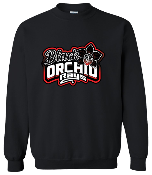 Crew Neck Sweatshirt (Black Orchid)