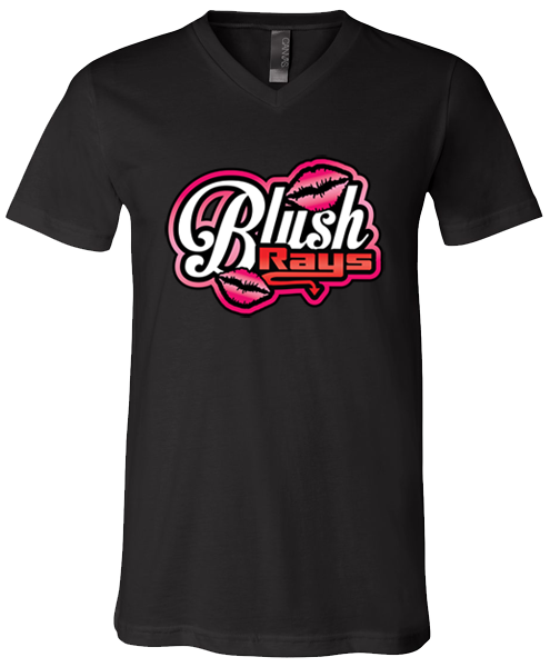 V-Neck T-shirt (Blush)