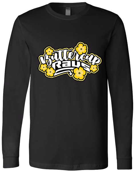 BC Long Sleeve Black Shirt (Buttercup)