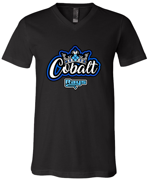 V-Neck T-shirt (Cobalt)