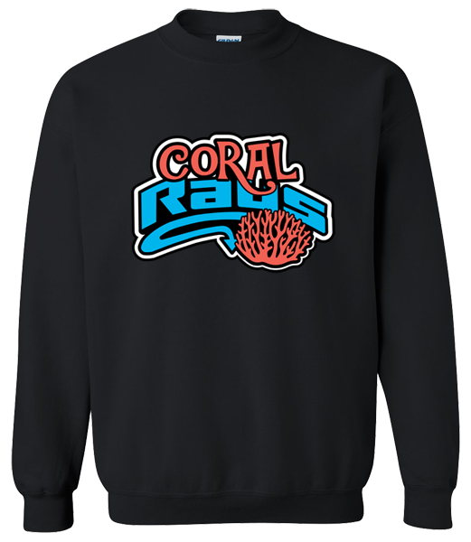 Crew Neck Sweatshirt (Coral)