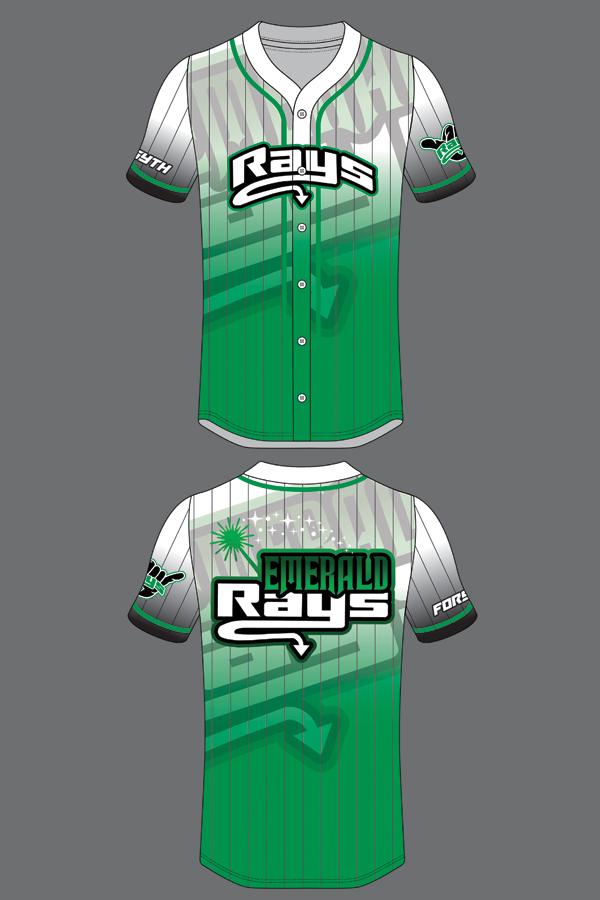 Emerald Athlete Baseball Jersey - Mandatory
