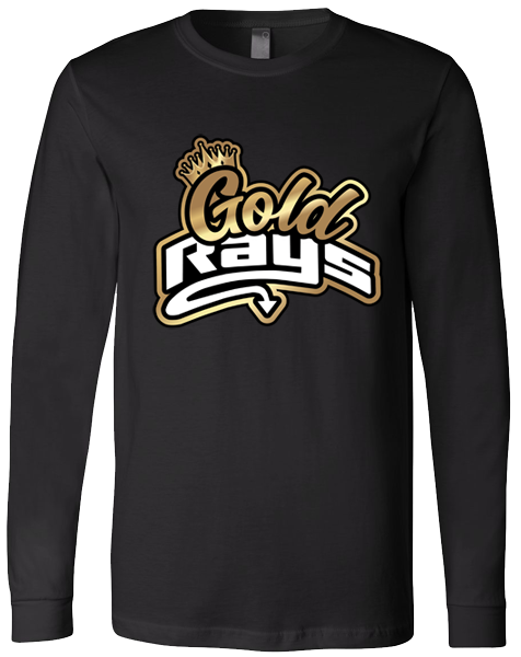 BC Long Sleeve Black Shirt (Gold)