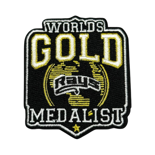 Gold Worlds Medalist Patch