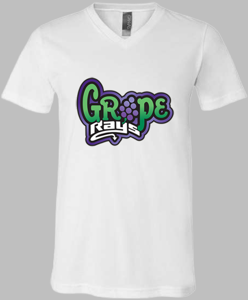 V-Neck T-shirt (Grape)