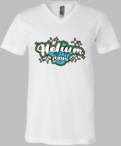 V-Neck T-shirt (Helium)