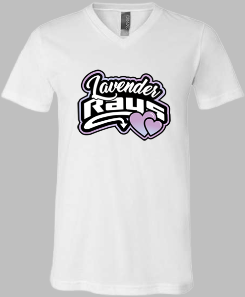 V-Neck T-shirt (Lavender)