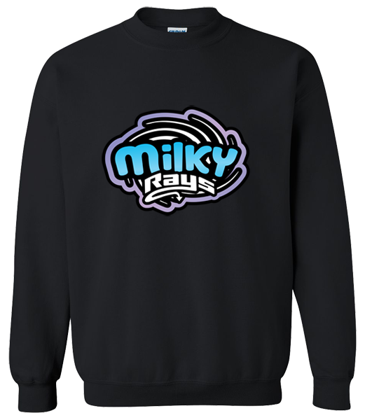 Crew Neck Sweatshirt (Milky Rays)