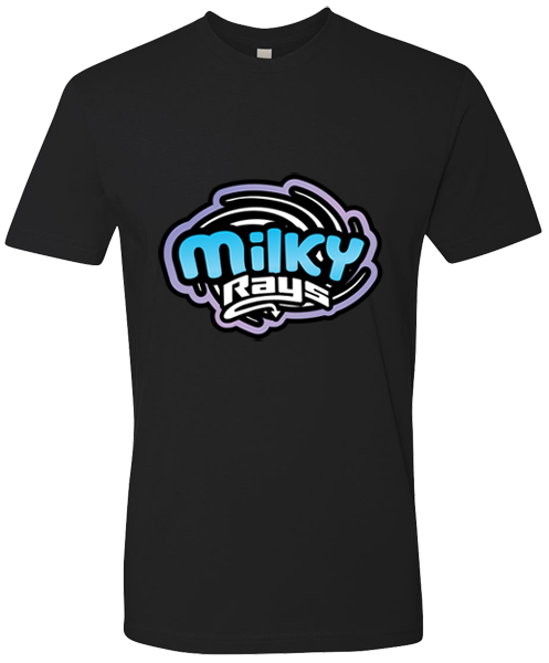 Crew Neck T-shirt (Milky Rays)