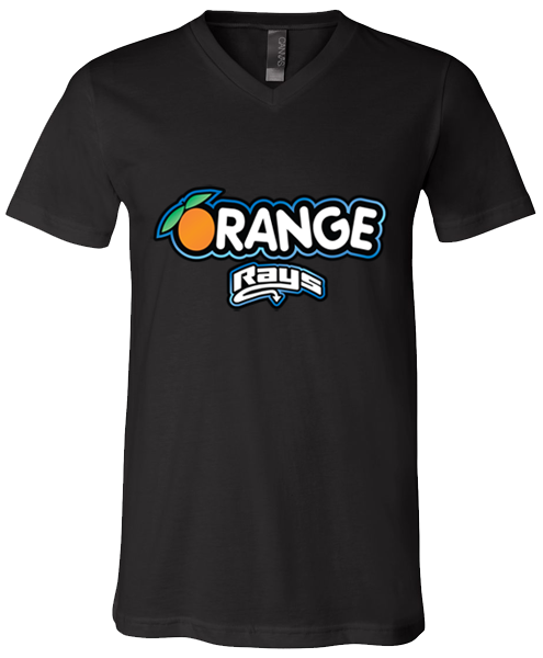 V-Neck T-shirt (Orange)