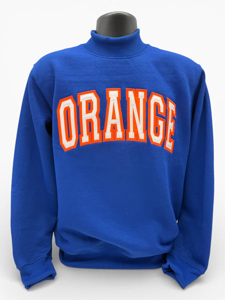 Orange Rays Mockneck