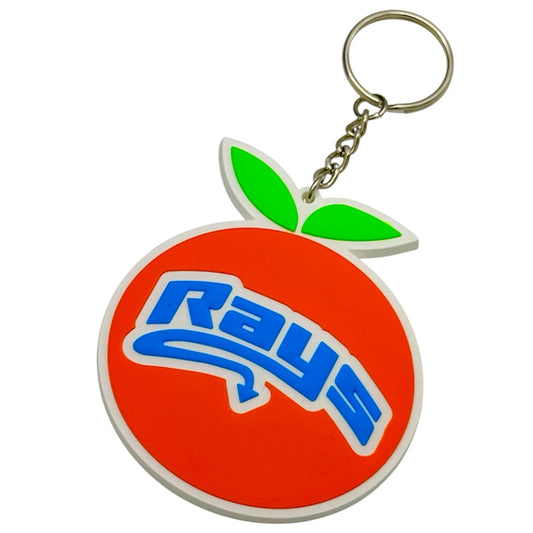 Orange Rays Keychain