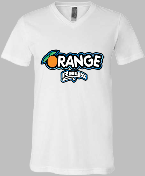 V-Neck T-shirt (Orange)