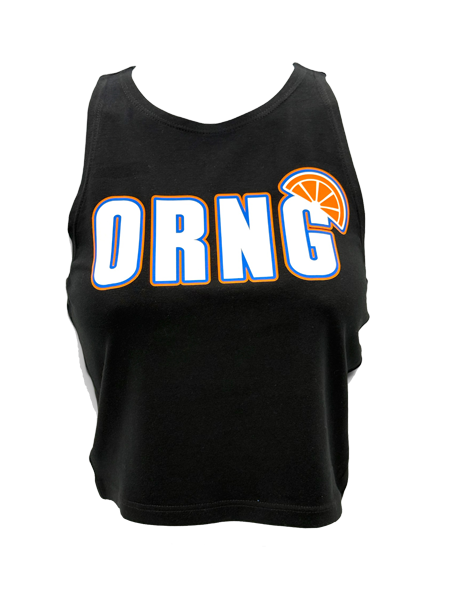 ORNG Black Crop Tank