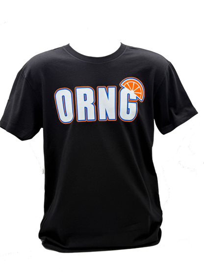 ORNG T-shirt - Black/Blue