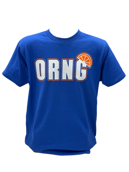 ORNG T-shirt - Black/Blue