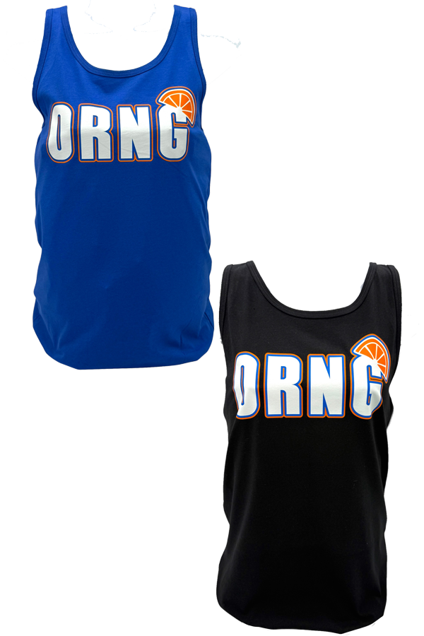 ORNG Tank Top - Black/Blue