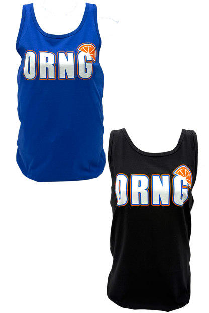 ORNG Tank Top - Black/Blue