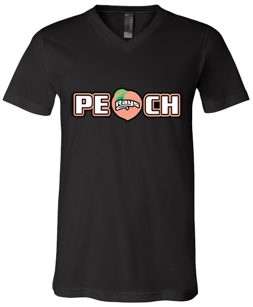 V-Neck T-shirt (Peach)