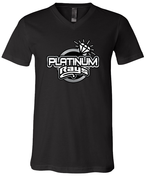 V-Neck T-shirt (Platinum)