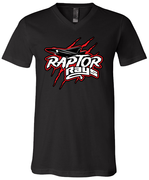 V-Neck T-shirt (Raptor)