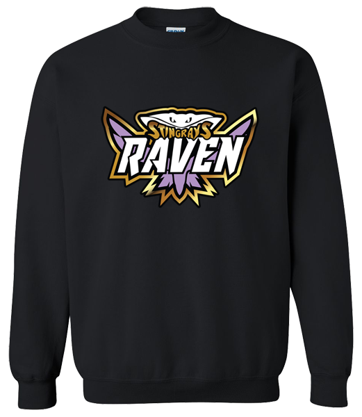 Crew Neck Sweatshirt (Raven)