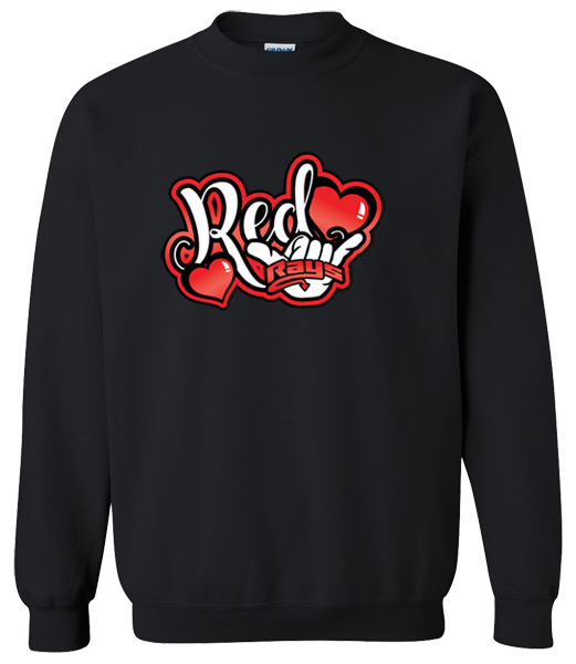 Crew Neck Sweatshirt (Red)