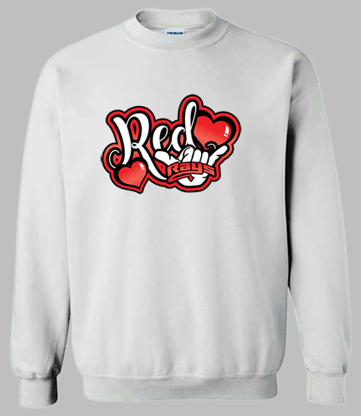 Crew Neck Sweatshirt (Red)