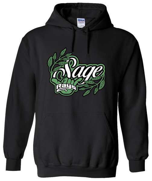 Black Hoodie (Sage)