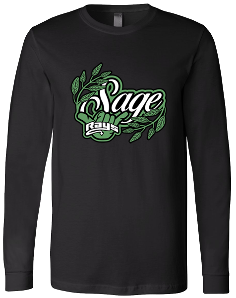 BC Long Sleeve Black Shirt (Sage)