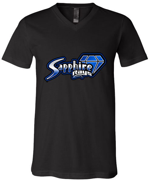 V-Neck T-shirt (Sapphire)