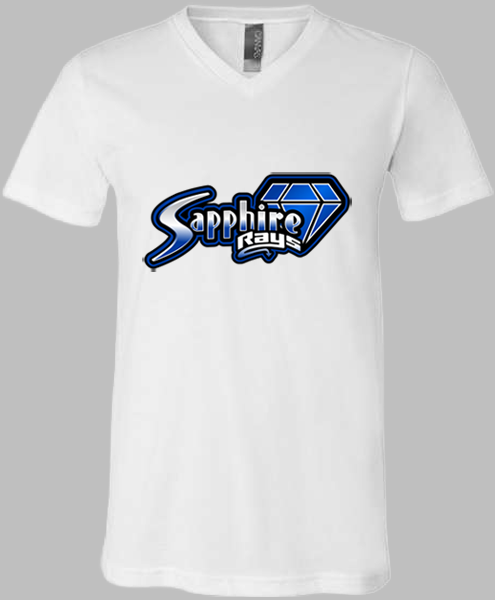 V-Neck T-shirt (Sapphire)
