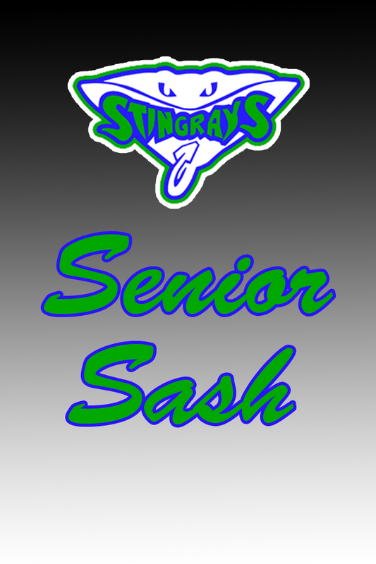 Stingrays Senior Sash
