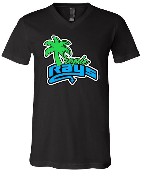 V-Neck T-shirt (Tropic)