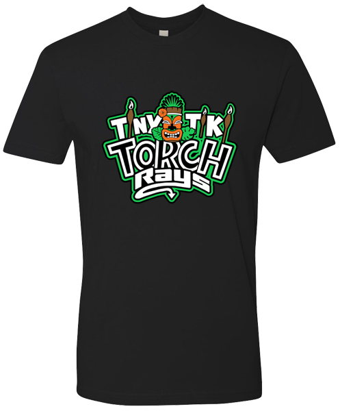 Crew Neck T-shirt (Tiny Tiki Torch)