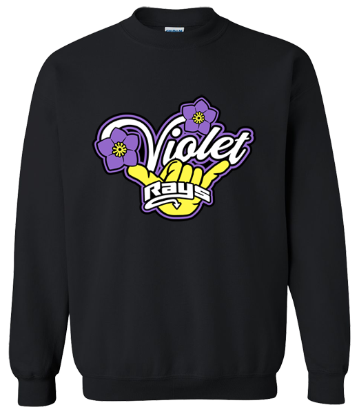 Crew Neck Sweatshirt (Violet)