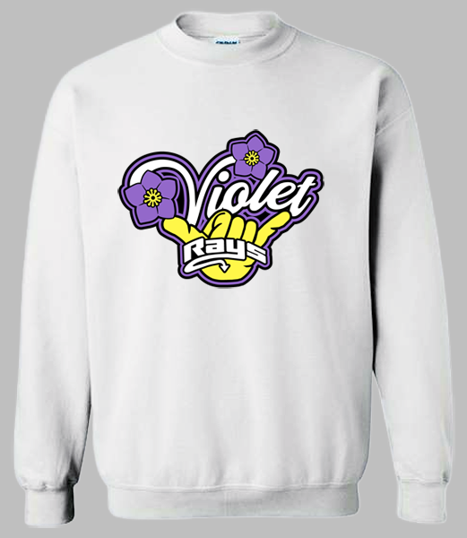Crew Neck Sweatshirt (Violet)