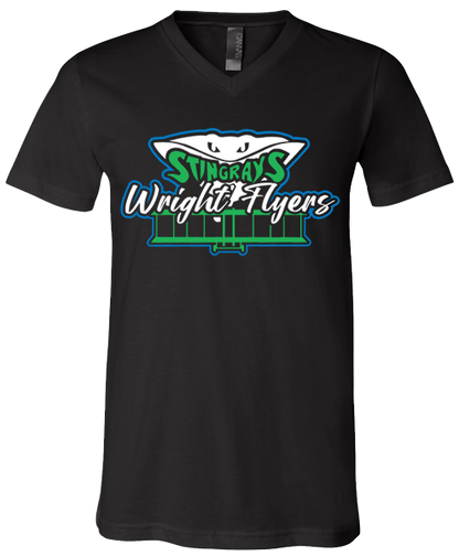 V-Neck T-shirt (Wright Flyers)